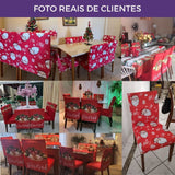 Capa de Cadeira de Natal  - Charme Natalino