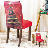 Capa de Cadeira de Natal  - Árvore Natalina