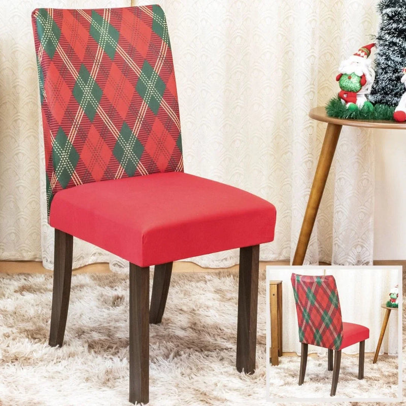 Capa de Cadeira de Natal  - Charme Natalino