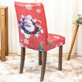 Capa de Cadeira de Natal  - Bom Noel