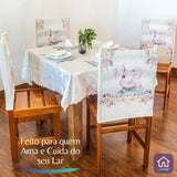 Capa para Encosto de Cadeira - Coelhinho