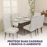 Capa Cadeira Confort Max - Creme