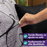 Capa de Sofá Elastex - Florata