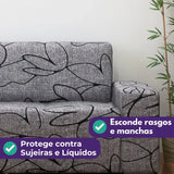 Capa de Sofá Elastex - Florata