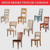 Capa Encosto Cadeira Natal Elastex - Gorro Noel