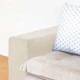 Capa para Braço de Sofá Suede Confort  Kit 2 - Creme