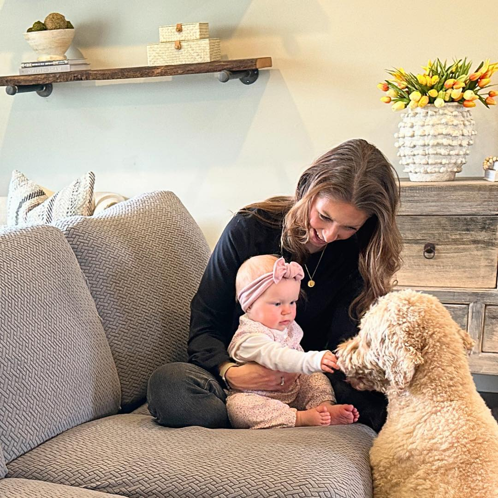 Capa de Sofá de Canto Classic Jacquard - Cappuccino