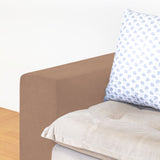 Capa para Braço de Sofá Suede Confort  Kit 2 - Chocolate