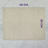 Jogo Americano Tecido Impermeável - Bege