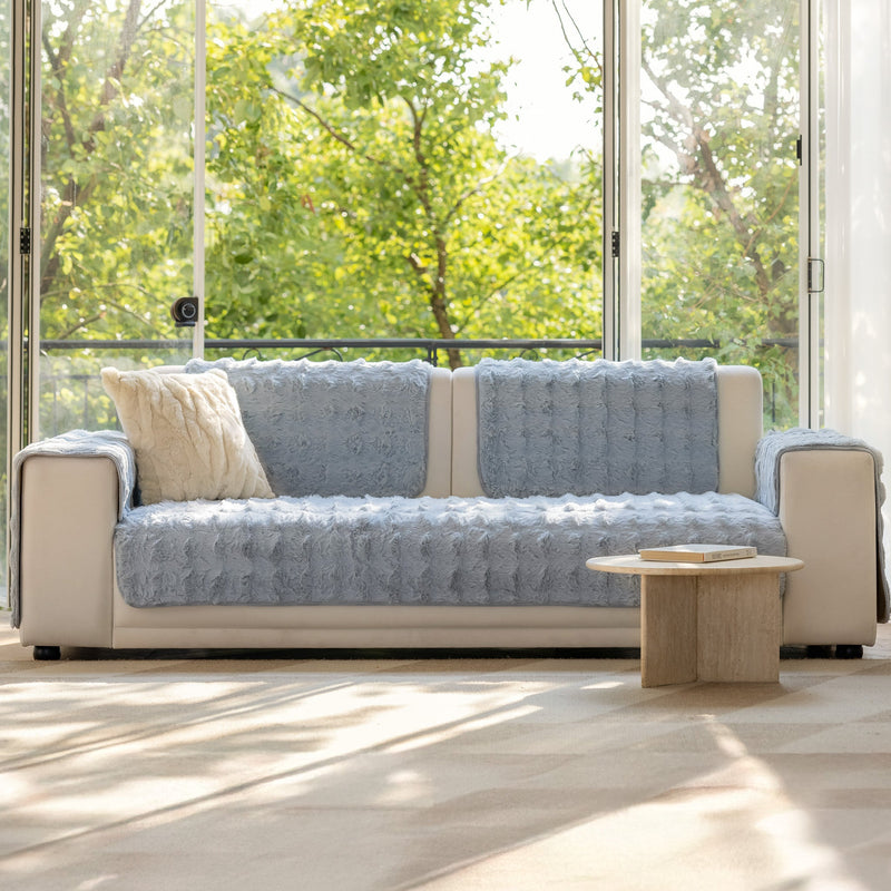 Capa Protetora Para Sofá Comfy - Cinza Claro