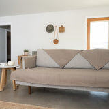 Capa Protetora Para Sofá Teddy - Avelã