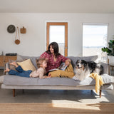 Capa Protetora Para Sofá Teddy - Cinza