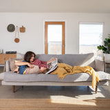 Capa Protetora Para Sofá Teddy - Cinza