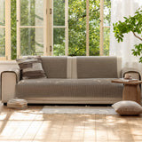 Capa Protetora Para Sofá Tweed - Avelã