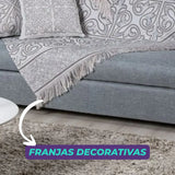 Manta para Sofá Grécia - Caqui