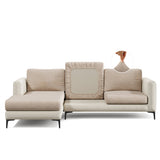 Capa de Sofá de Canto Plush - Cappuccino