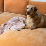 Capa de Sofá de Canto Plush - Caramelo