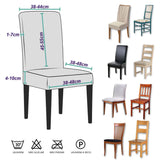 Capa Protetora Cadeira Jacquard - Caqui