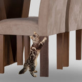 Kit 4 Arranhador Perna Cad/Mesa Chocolate - Oferta Cross