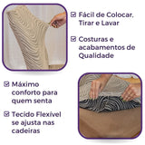 Capa para cadeira  Boutique Capri - Bege