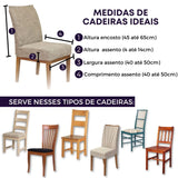 Capa para cadeira  Boutique Capri - Bege