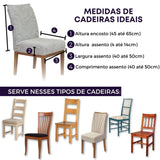 Capa para cadeira  Boutique Capri - Creme