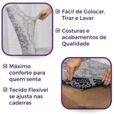Capa para Cadeira  Boutique Veneza - Cinza
