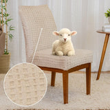 Capa Cadeira Felpuda Confort - Creme