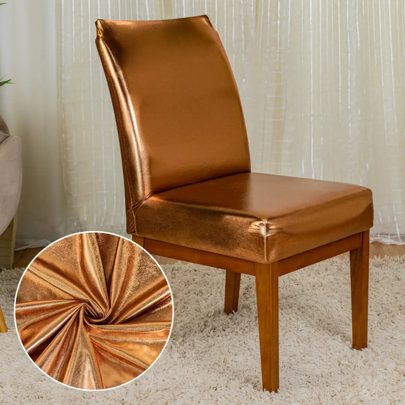 Capa para Cadeira Glitter - Dourado