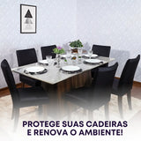 Capa para Cadeira Glitter - Preto