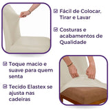 Capa de Cadeira Impermeável Deluxe - Creme