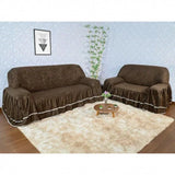 Capa para Sofá Suede Dalila - Tabaco