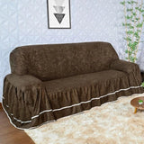 Capa para Sofá Suede Dalila - Tabaco