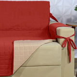 Capa Protetora Sofá Embeleze Vermelho-Caqui