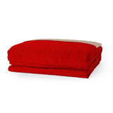 Capa Protetora Sofá Embeleze Vermelho-Caqui