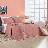 Cobre Leito Ravena Rosê - Vários Tamanhos