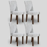 Kit 4 Capa Cadeira Geo Escandinavo - Oferta Cross