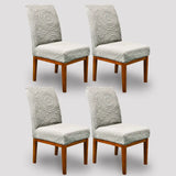 Kit 4 Capa Mandala Cinza Claro - Oferta Cross