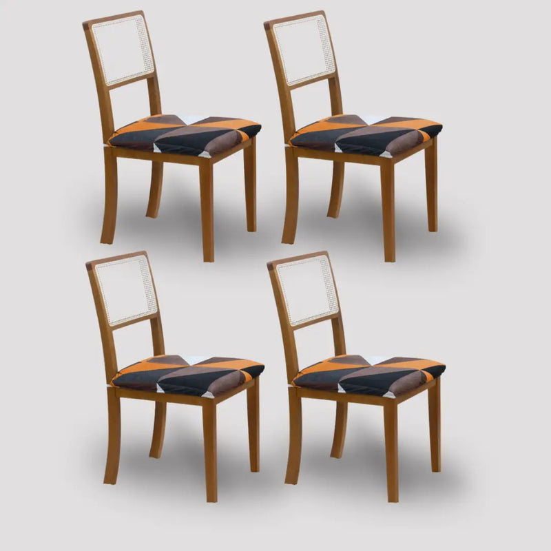 Kit 4 Capa Assento Geo Retrô - Oferta Cross