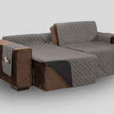 Protetor Sofá Retrátil Cinza-Preto - Oferta Cross