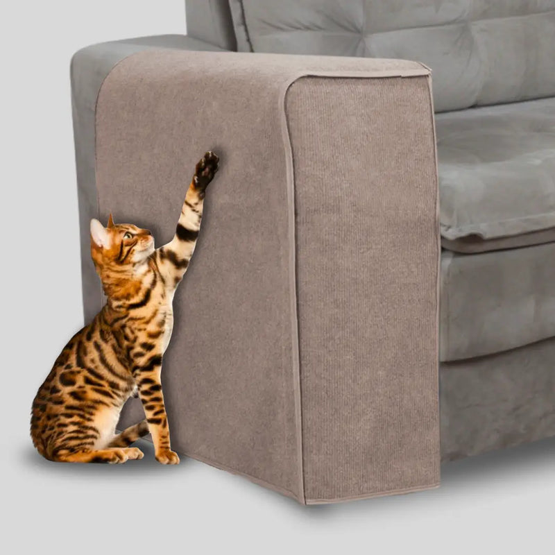 Kit 2 Arranhador Braço Sofá Bege - Oferta Cross