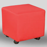 Capa Puff Quadrado Vermelho - Oferta Cross