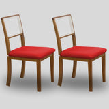 Kit 2 Capa Assento Vermelho - Oferta Cross