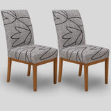 Kit 2 Capa Cadeira Florata - Oferta Cross