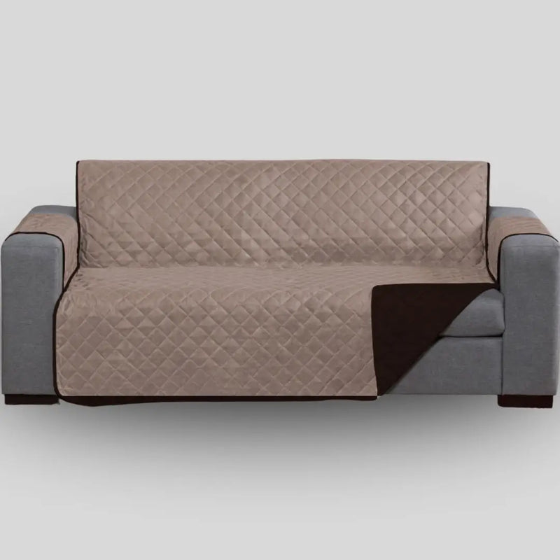 Protetor Sofá Caqui-Tabaco - Oferta Cross