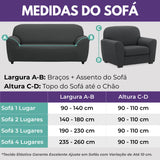 Capa de Sofá Elastex - Nativa