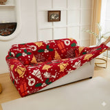 Capa de Sofá  Natalina Spandex Special - Sonho de Natal