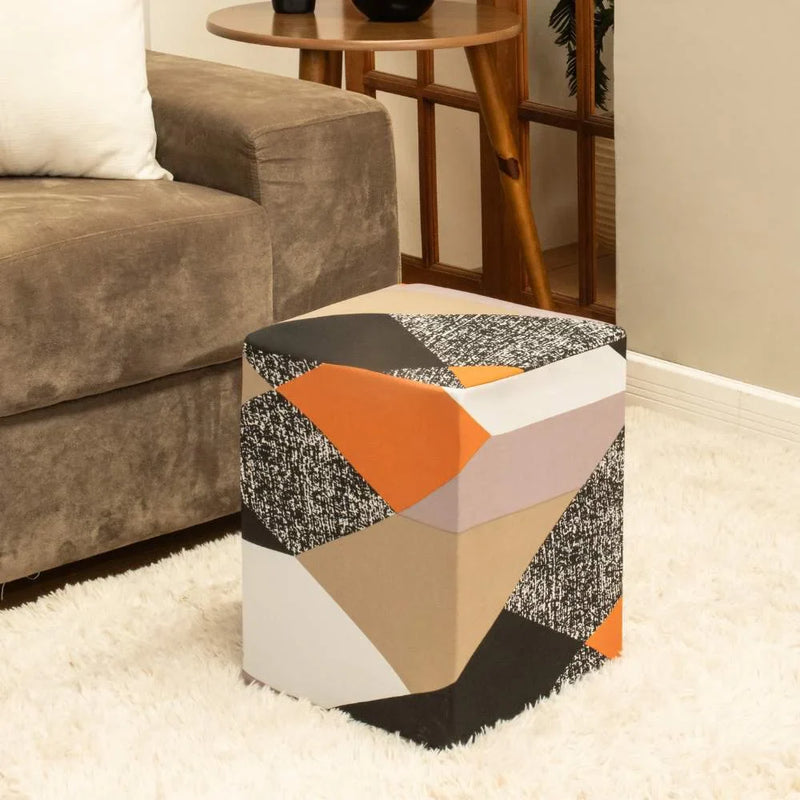 Capa para Puff Quadrado -  Sueter